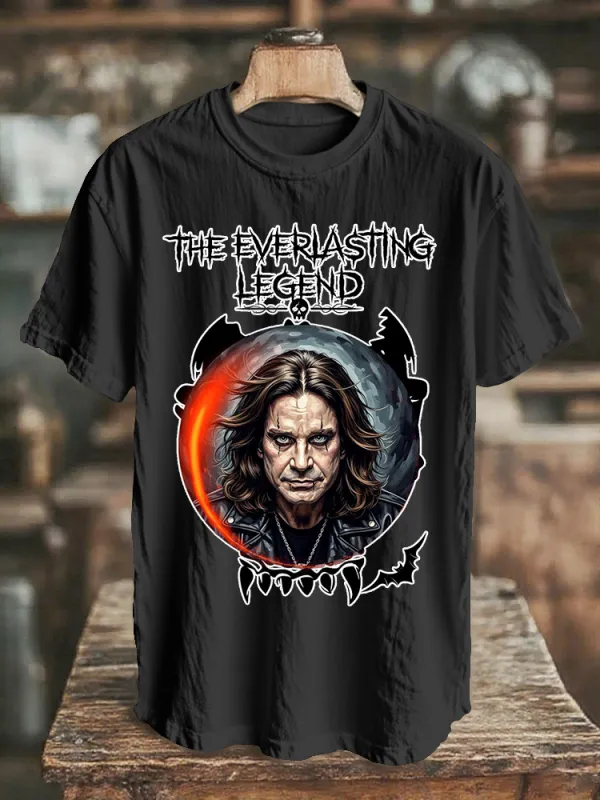 Men's And Women's Models Dark Serie T-Shirt