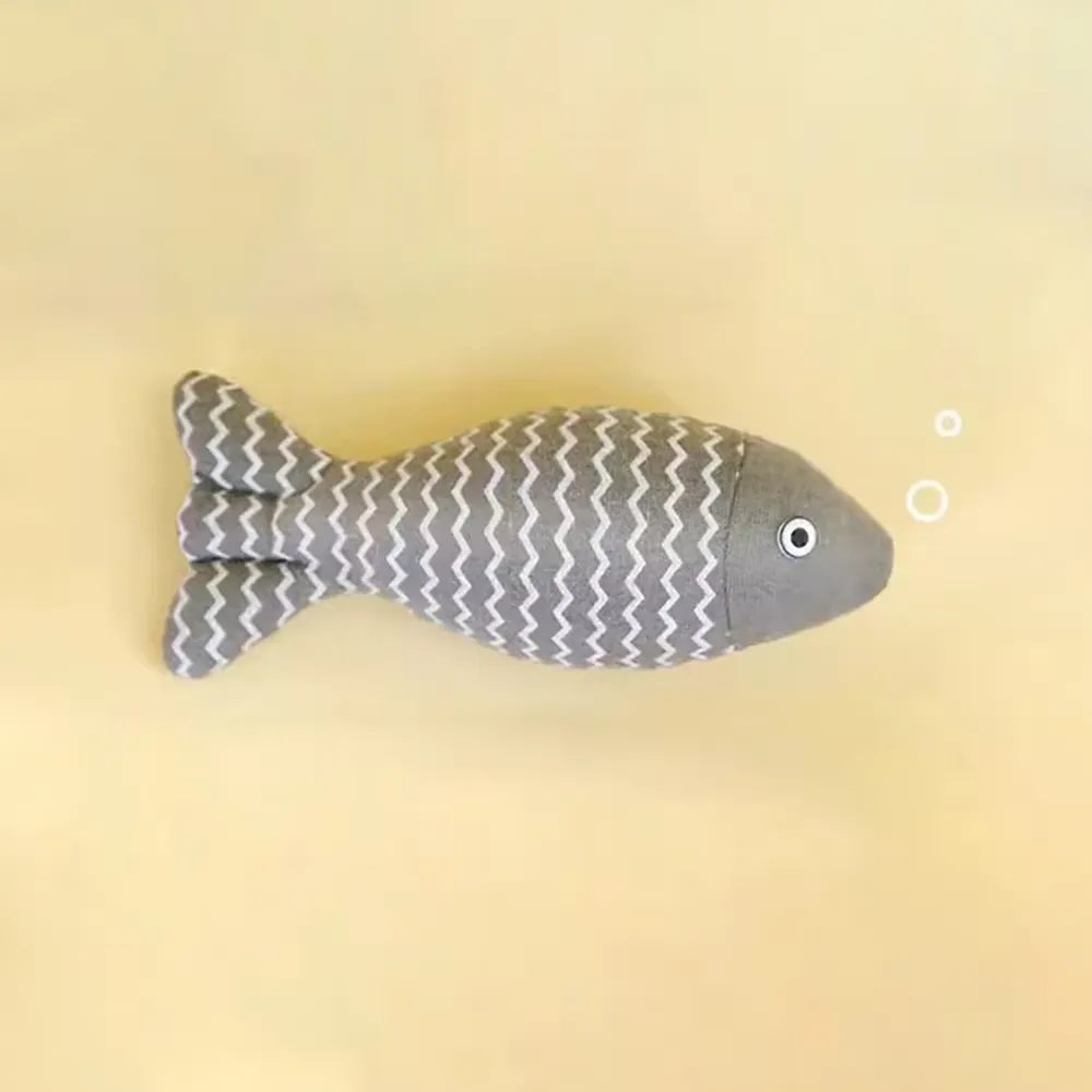 Cat Fish Toy Cat Scratcher Catnip Toy