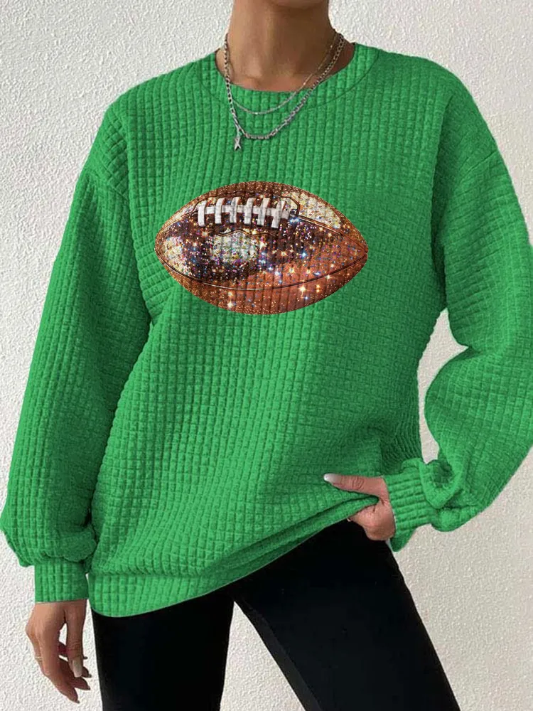 Classic Printed Long Sleeve Sweatshirts