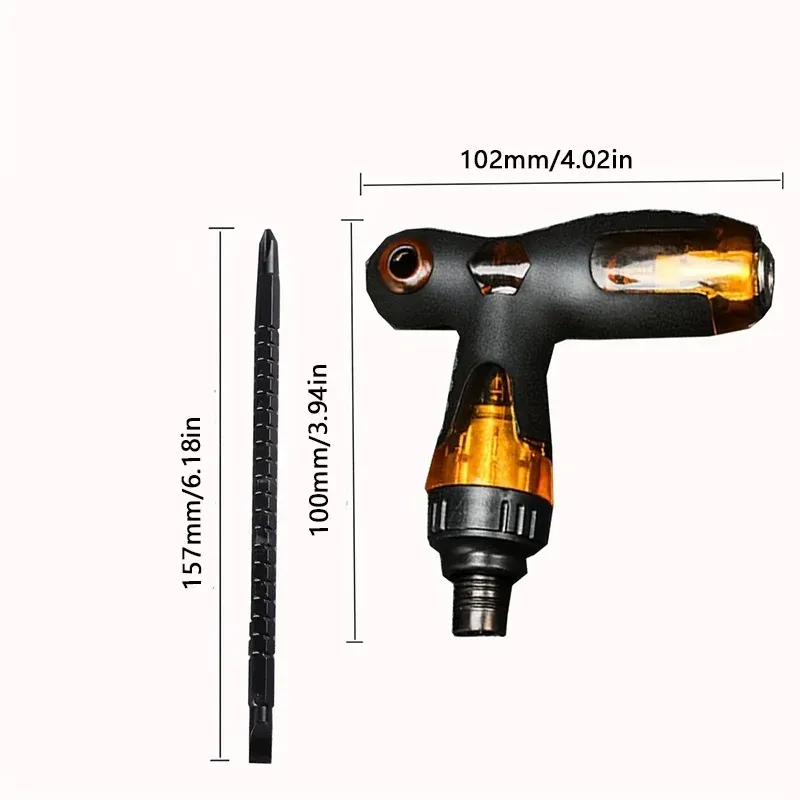 T Shape Dual Purpose Screwdriver
