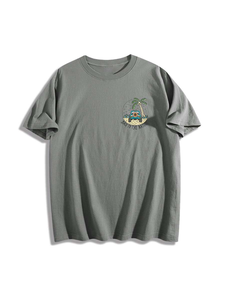 Nature Backing Adventure Graphic T-Shirt