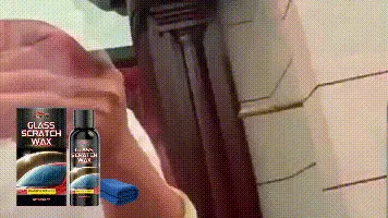 Windshield scratch repair agent