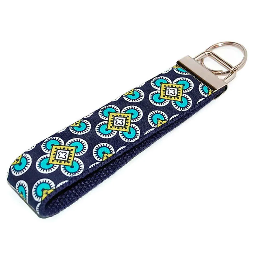 Midnight Mosaic Fun Keychain