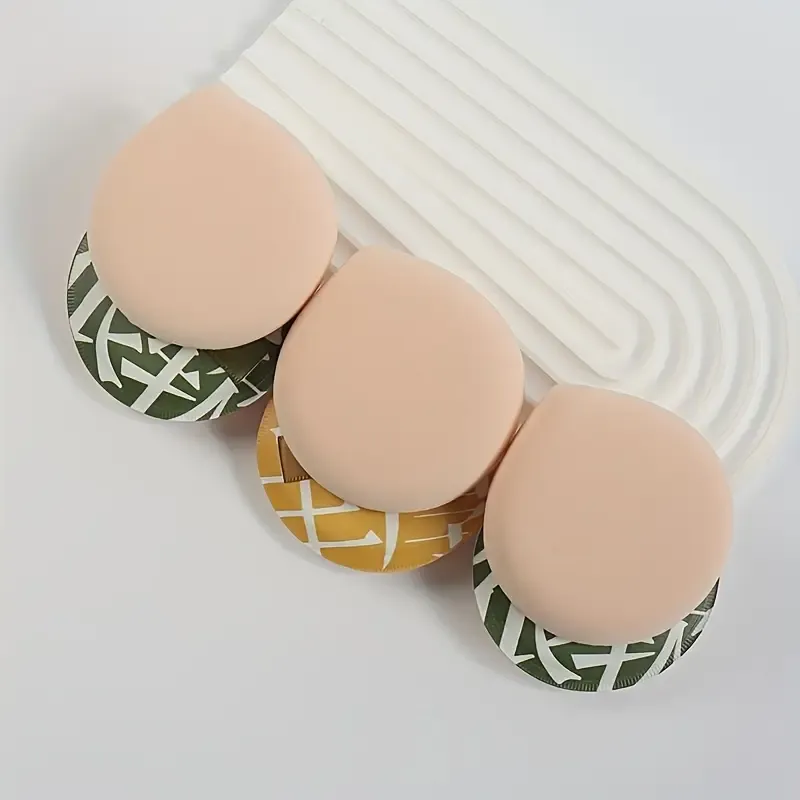 Natural Latex Material Soft Velvet Makeup Sponge