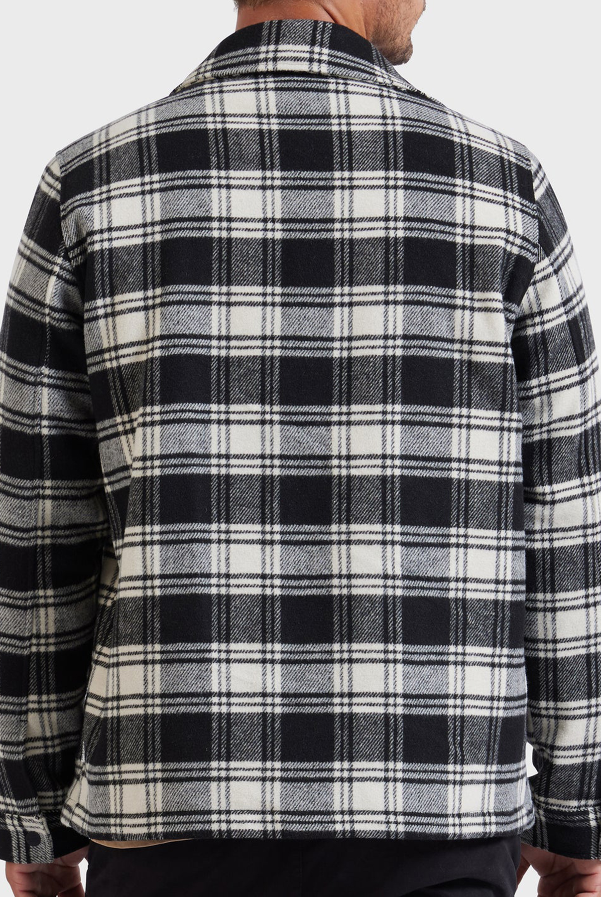 Idaho Jacket-Black/white