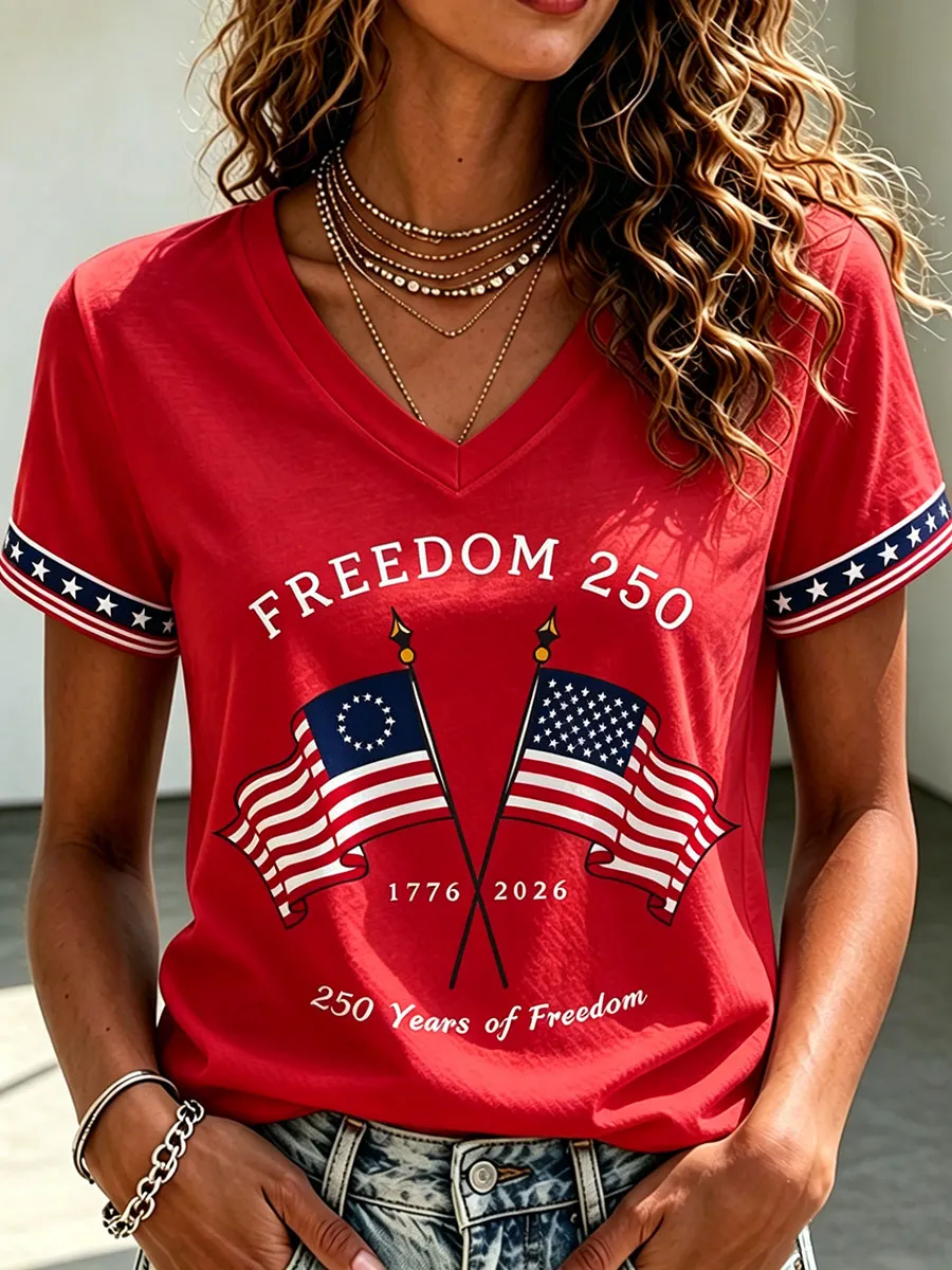 Women's 250th Anniversary of the United States T-Shirt