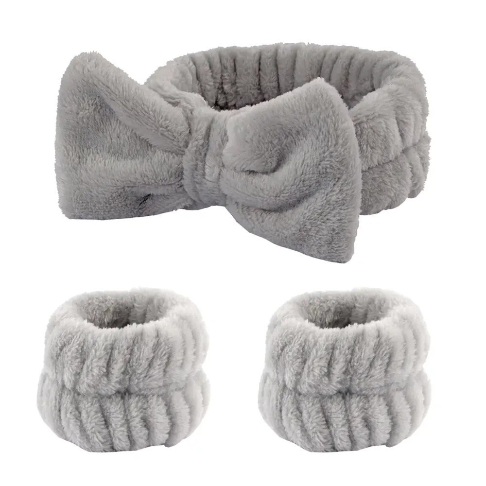3pcs/set Face Wash Wristband Headband Set
