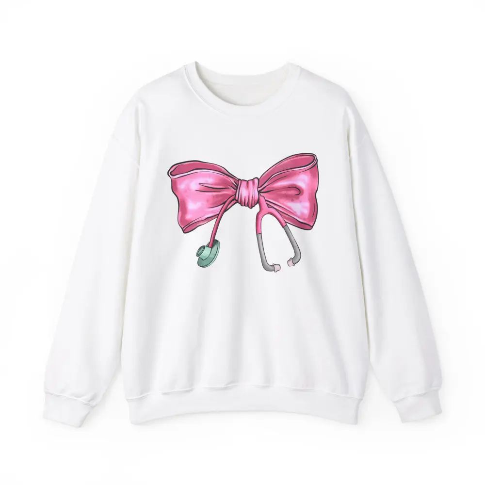 Nurse Stethoscope Bow Sweatshirts