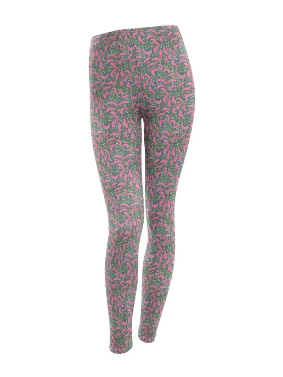 Bold Abstract Floral Leggings