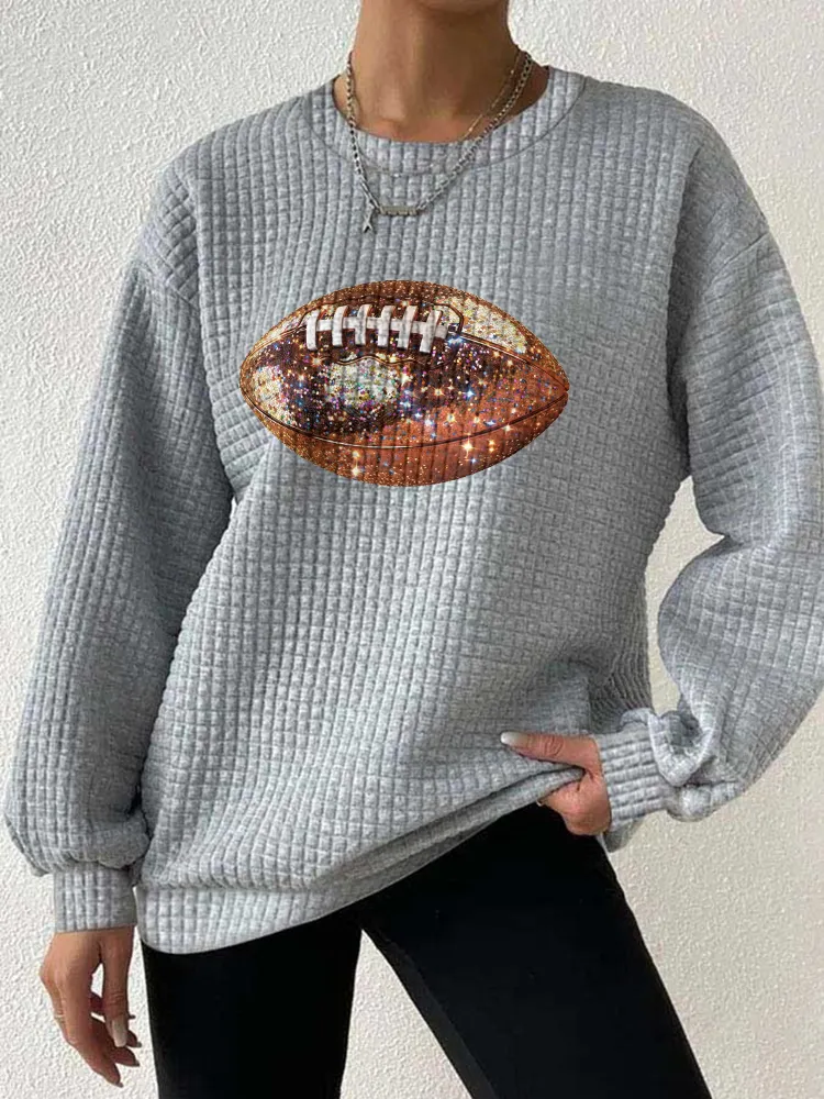 Classic Printed Long Sleeve Sweatshirts