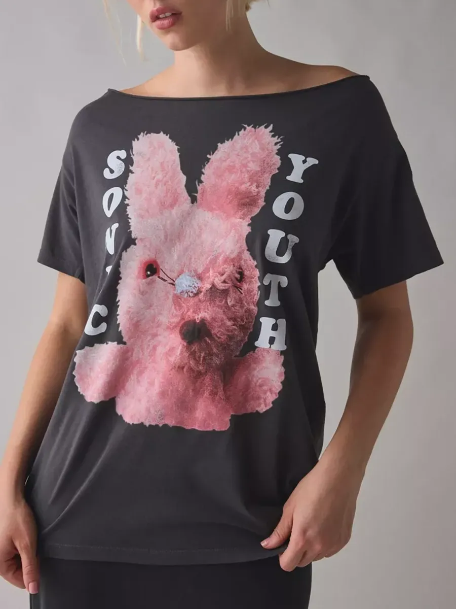 Women's Rock Style Pure Cotton T-Shirt