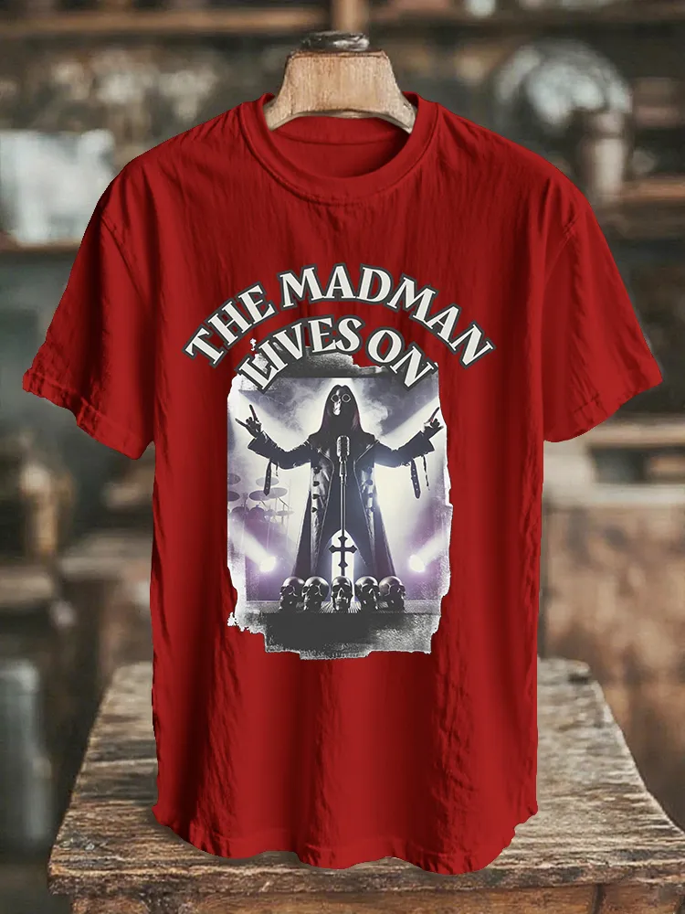 Men's And Women's Models Dark Serie Short Sleeve T-Shirt