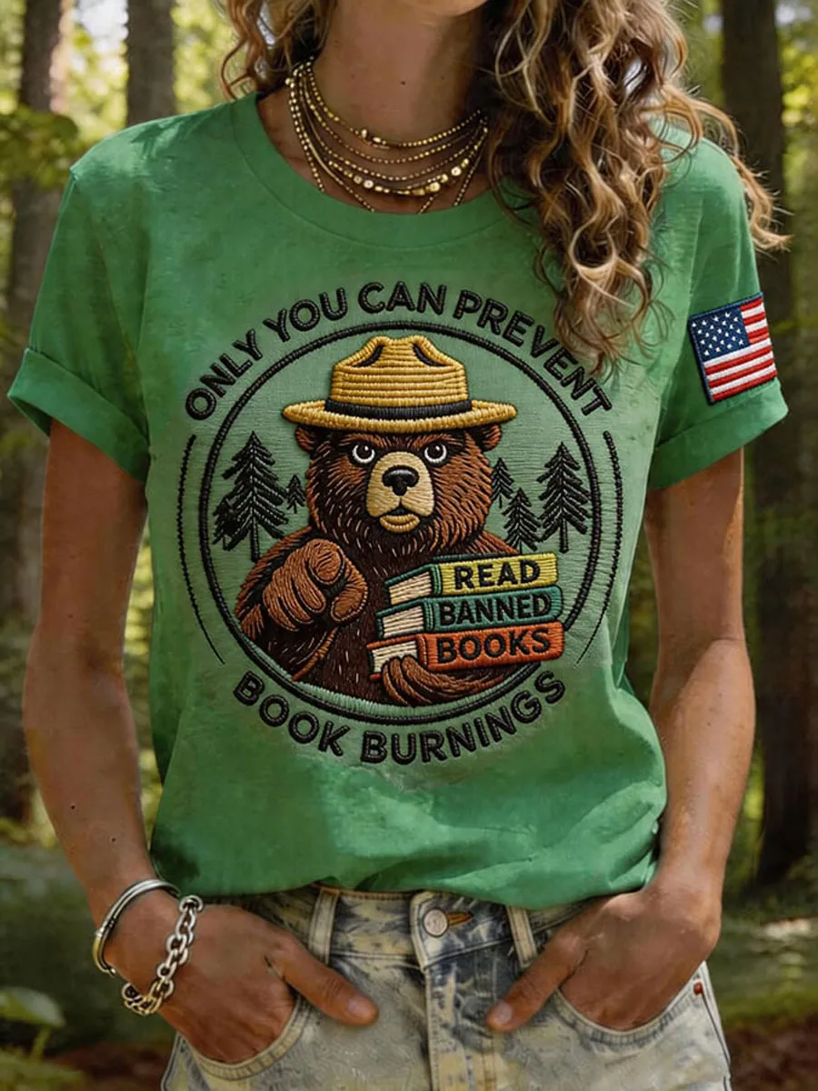 Women's Forest Conservation Print T-shirt