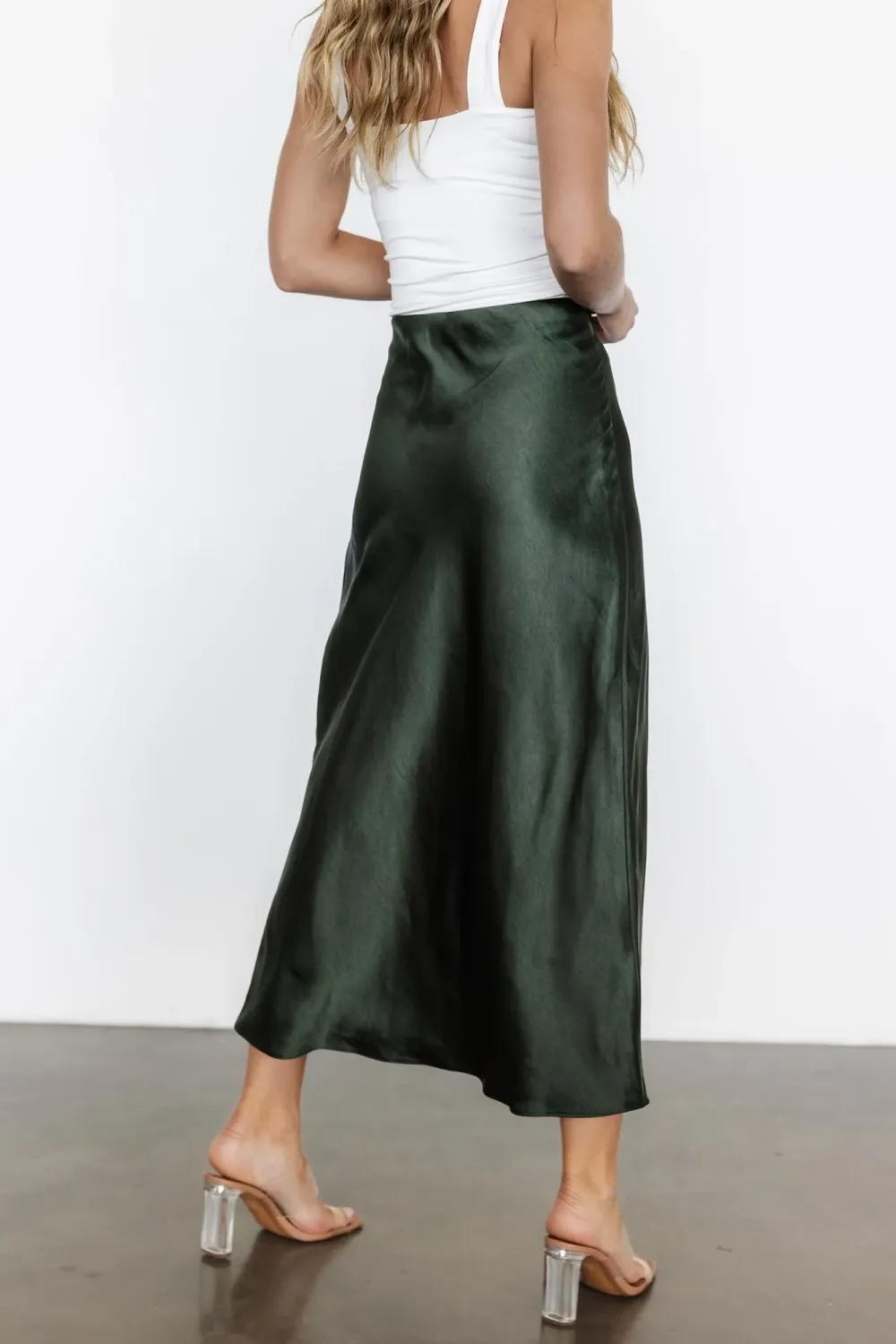 Basic Versatile Solid Color Comfortable Skirt
