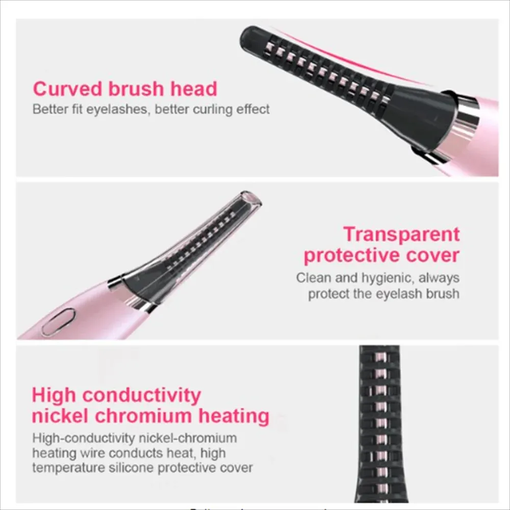 Eight-Second Rapid Heating Electric Eyelash Warmer