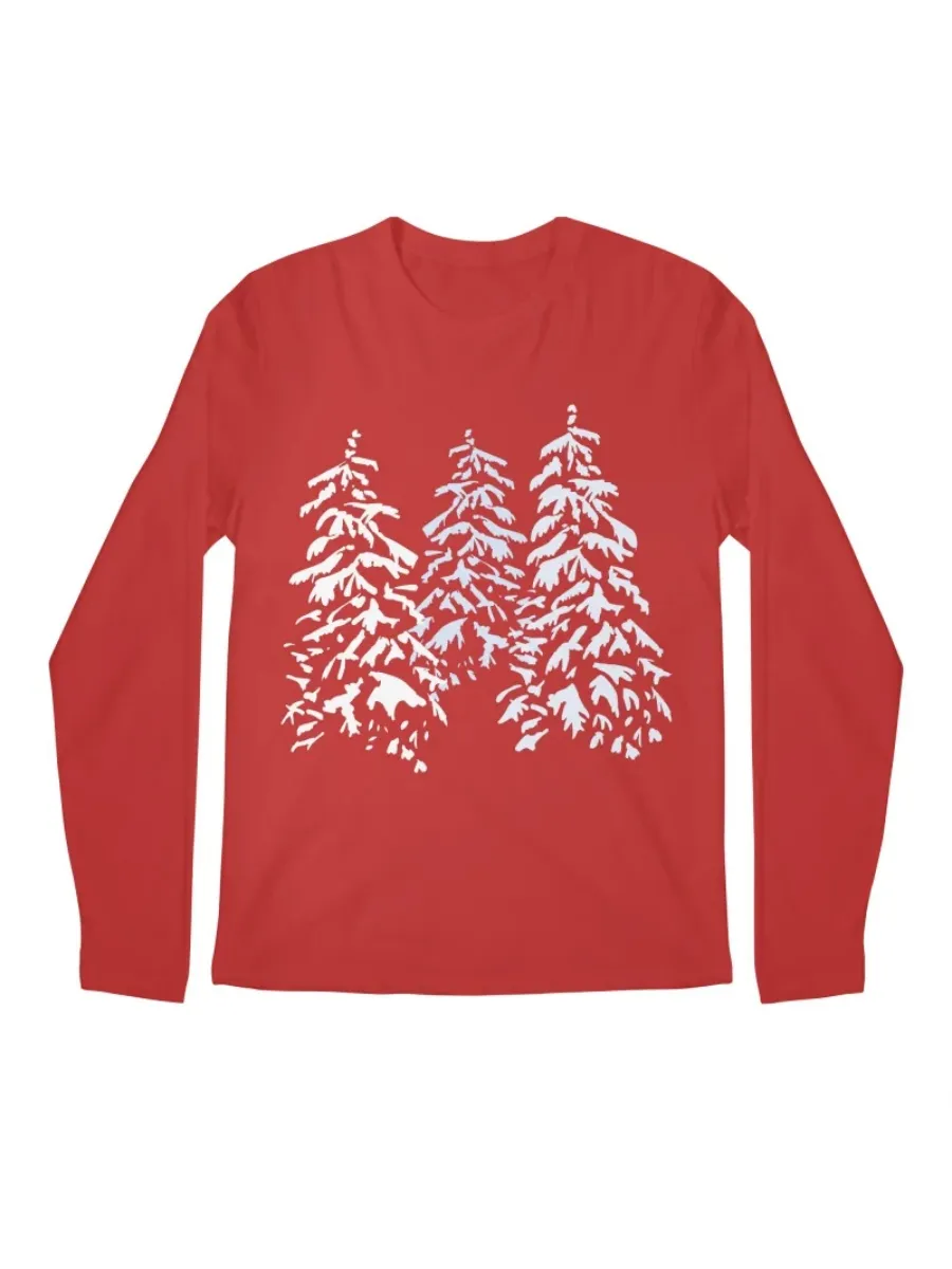 Pine Tree Printed T-Shirt