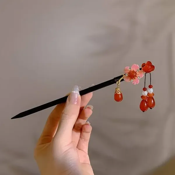 Royal Style Retro Hairpin Decorated