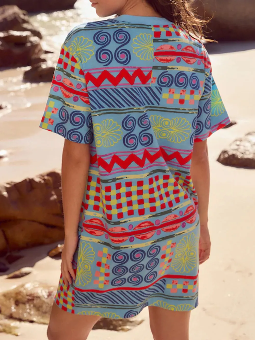 Basic Versatile And Comfortable T-Shirt Dress