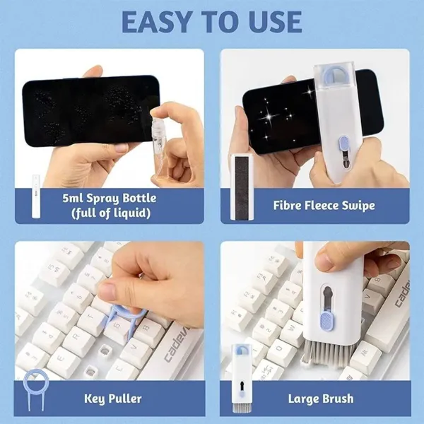 7 In 1 Computer Keyboard Cleaner