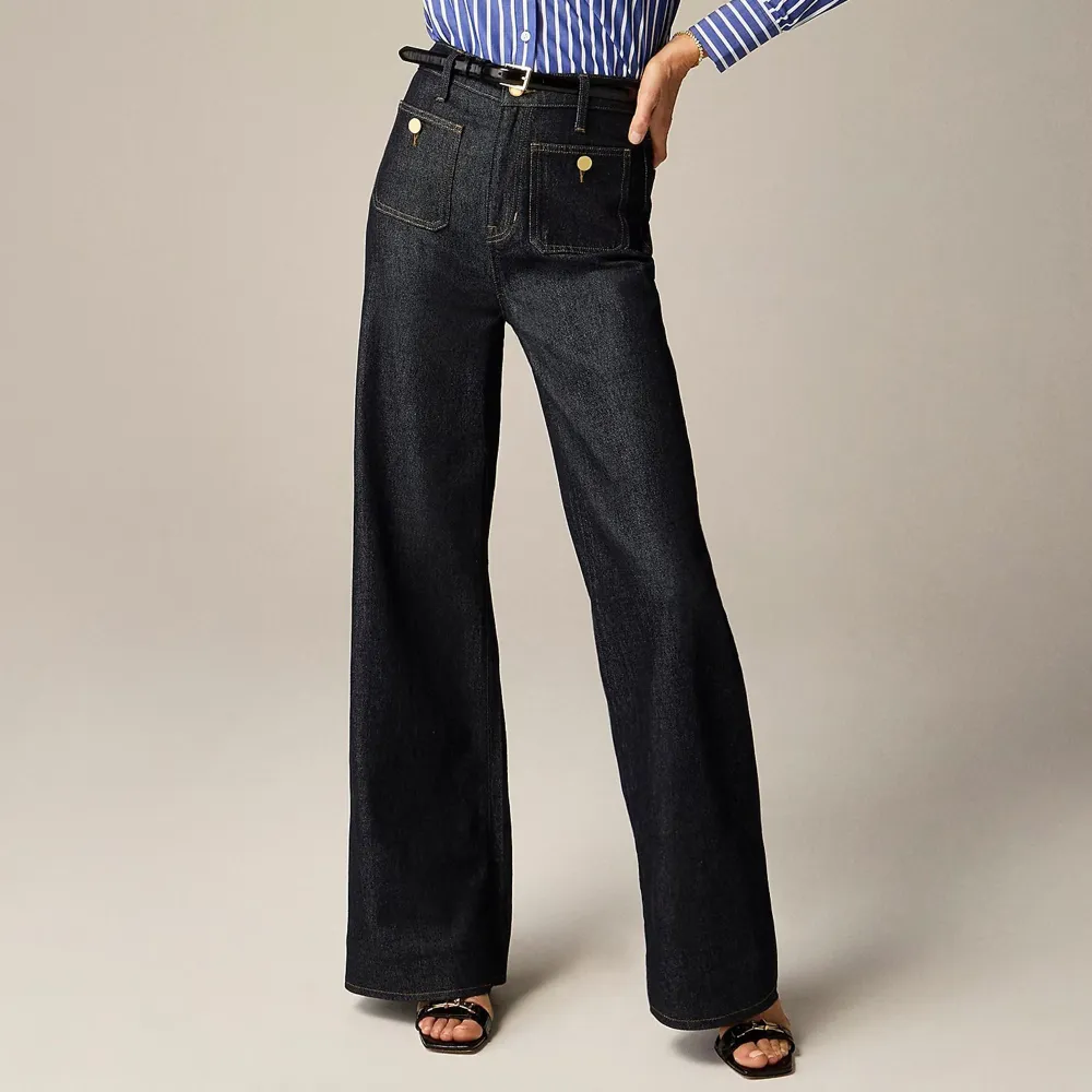 Denim Trouser in Rinse Wash
