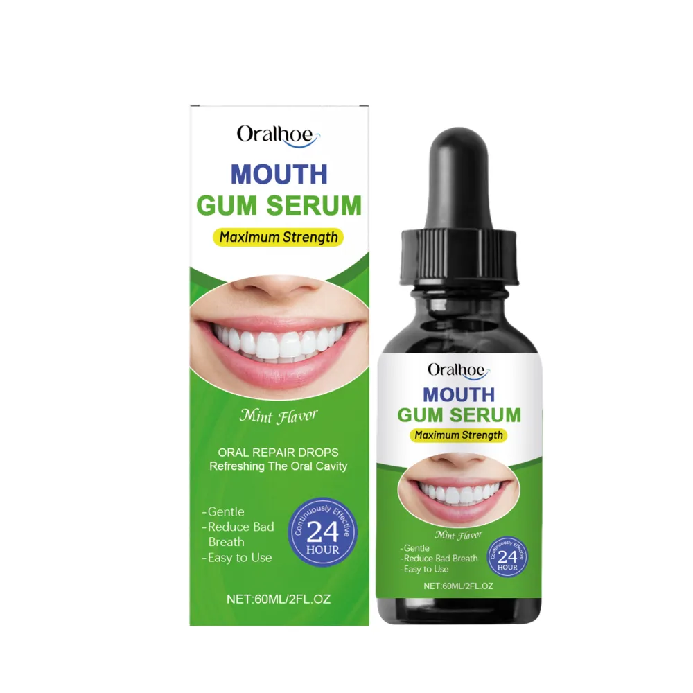 Oralhoe Oral Care Drops – Herbal Gum Care, Fresh Breath, Natural Teeth Cleaning, Daily Mouthwash-L99