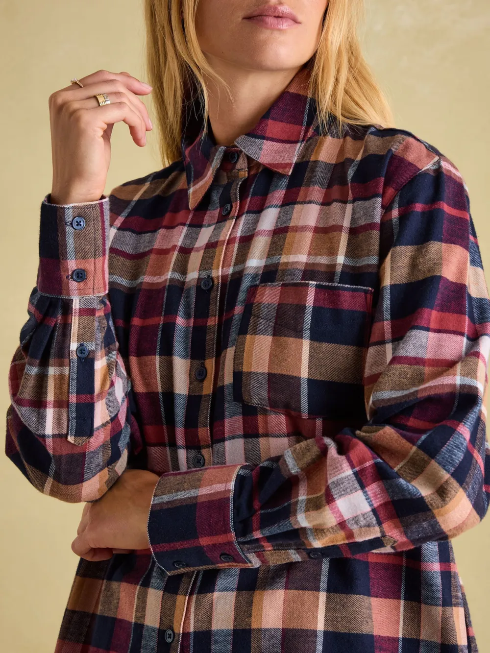 Full Button-Down Fastening White Pleated Tuxedo-Style Shirt