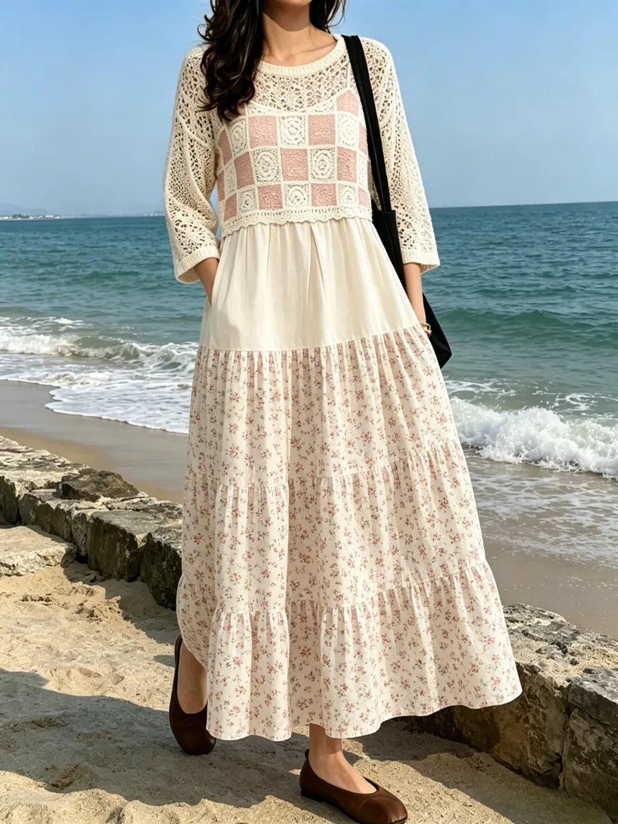 Women'S Casual Art Printed Casual Dress