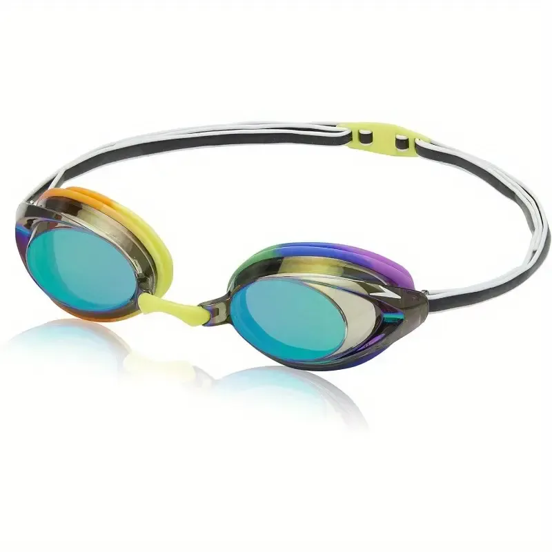 Rainbow Mirrored UnisexChild Swim Goggles