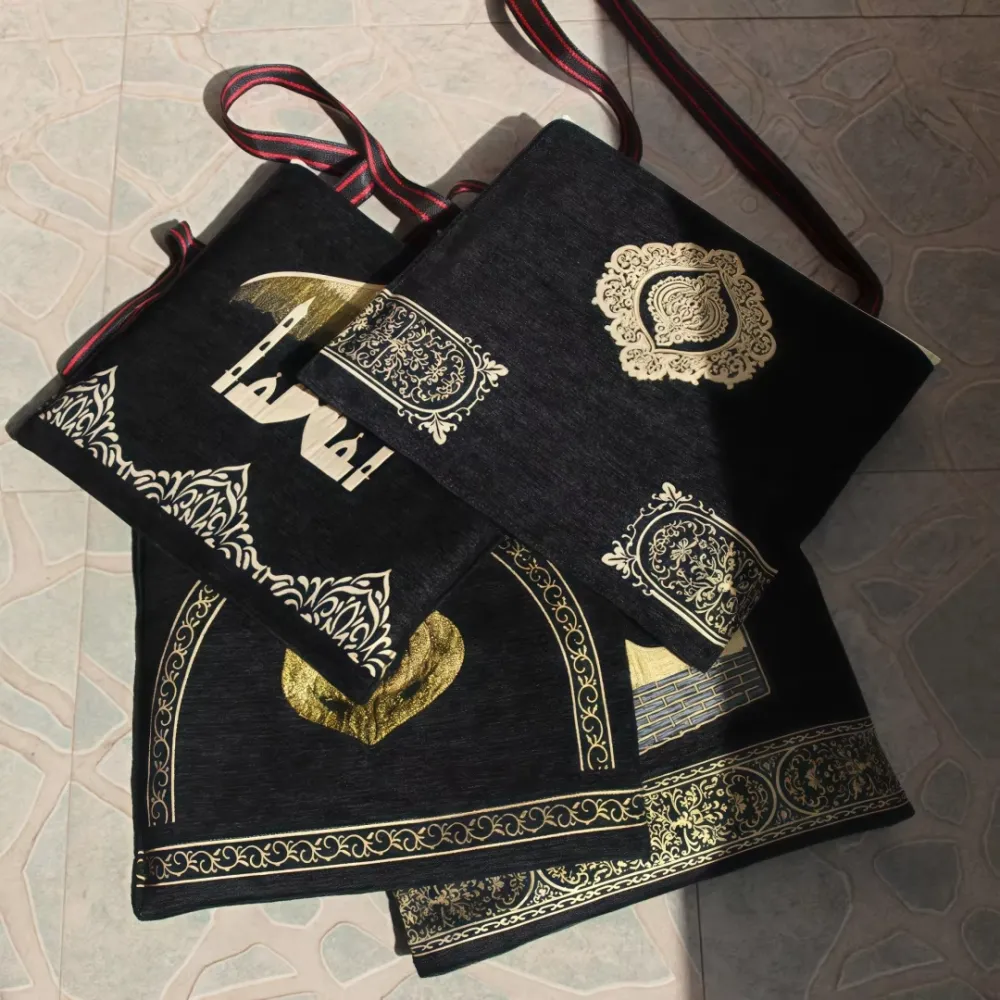 Two-Piece Prayer Rug Set For Muslims