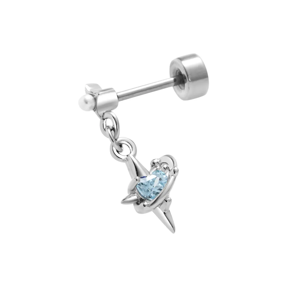 Radiant Star Accent Earrings