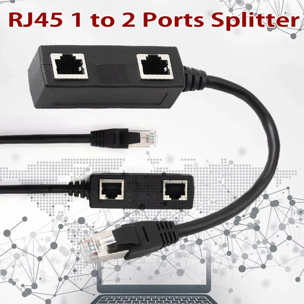 3 In 1 LAN Ethernet Splitter