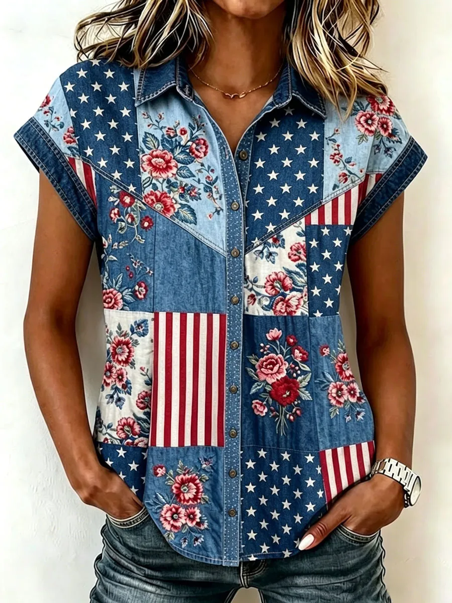 Women'S 250Th Anniversary American Retro Shirt