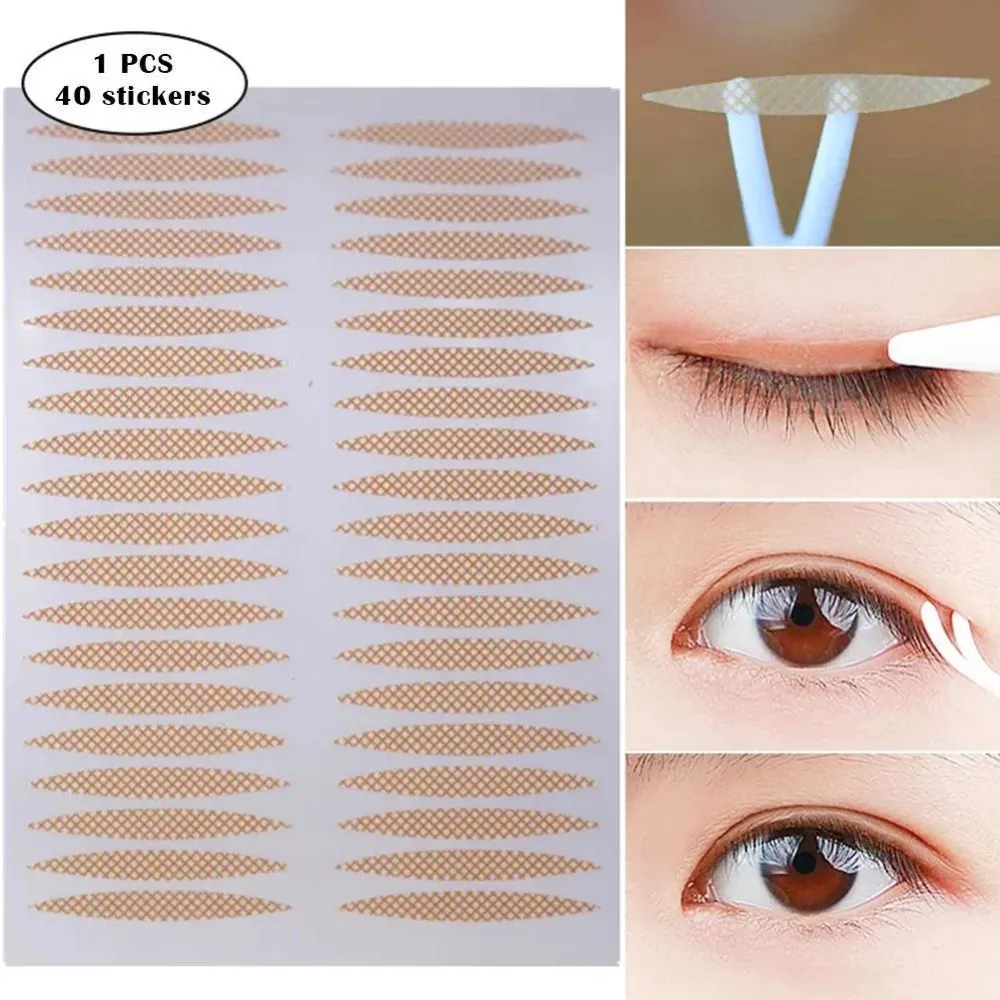 Super Invisible Lace Wide Double Eyelid Stickers