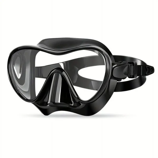 Food-Grade Safety Silicone Waterproof Wide-View Diving Mask