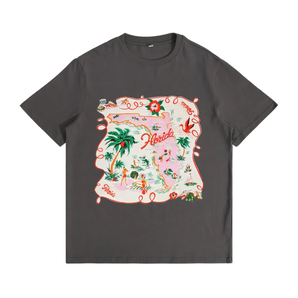 Hawaiian Vacation - Themed Printed T - shirt