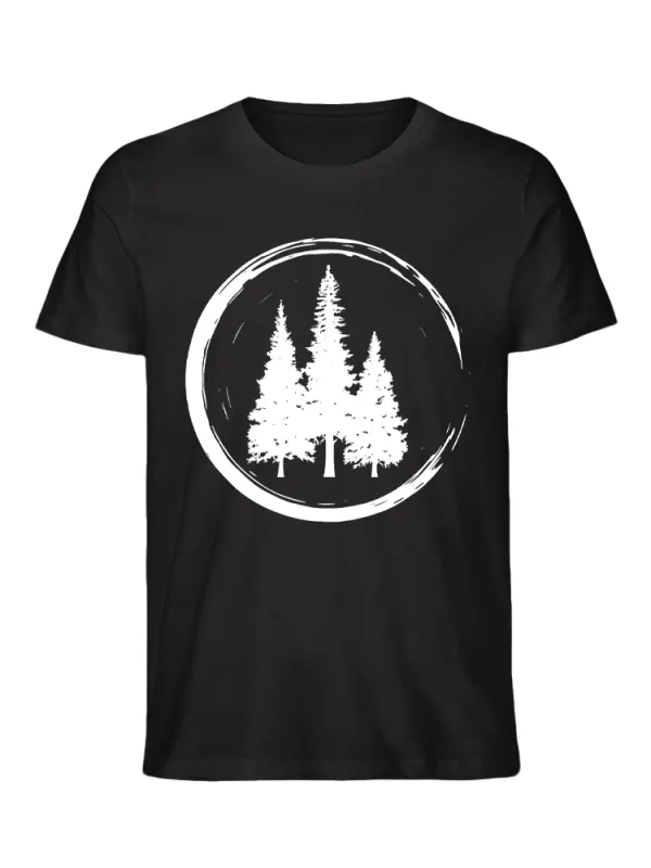Three Trees In A Circle - 100% Cotton T-Shirt