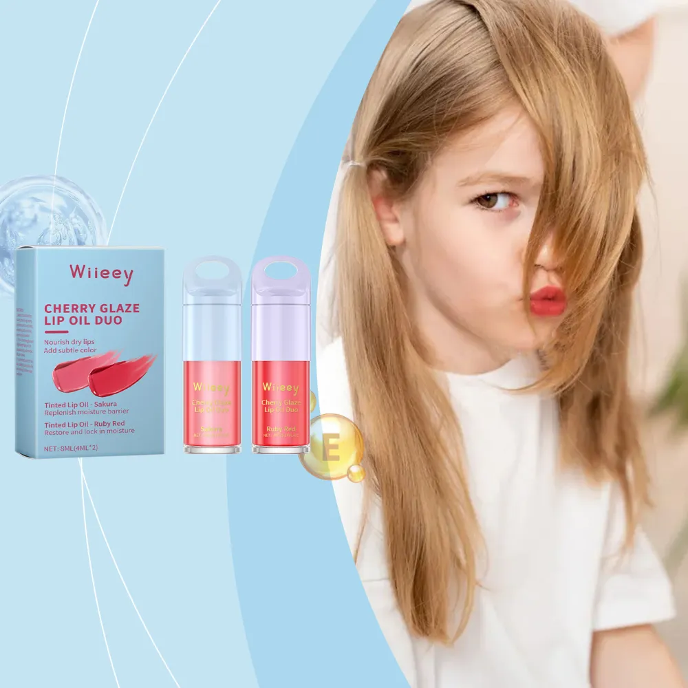Kids Moisturizing Color Lip Glaze Set