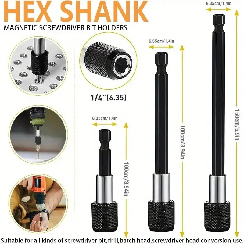 Flexible Extension Hex Shank Drill