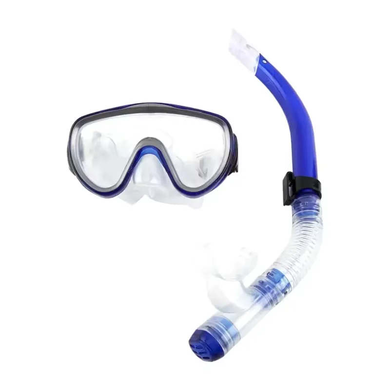 Transparent Silicone Glass Mirror Swimming Goggles