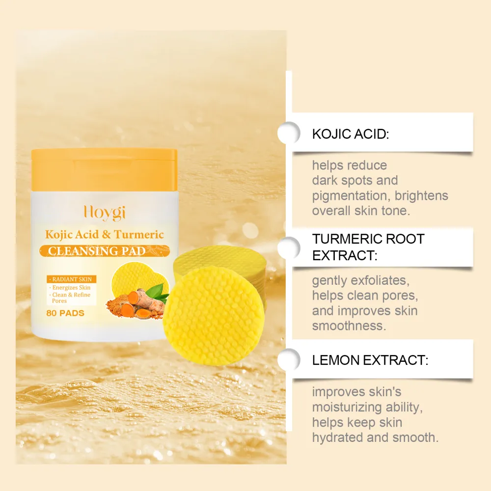 Turmeric Tricarboxylic Acid Cleaning Cotton Pads