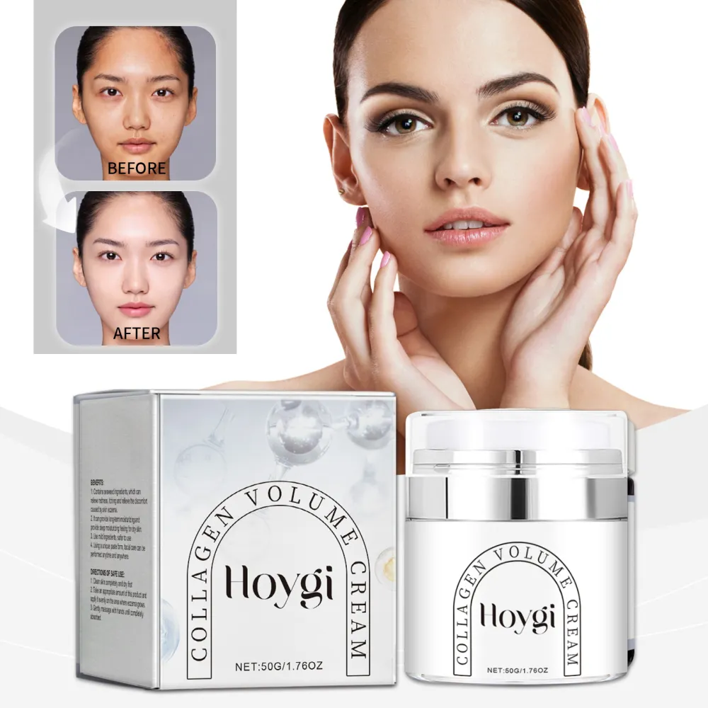 Collagen plumping cream moisturizes, lifts and rejuvenates facial skin-$SY