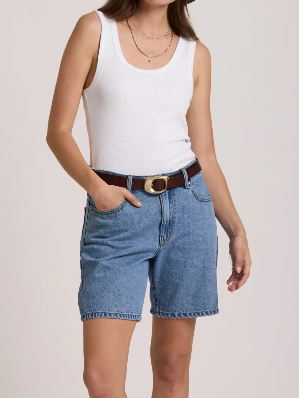The Everyday Denim Shorts
