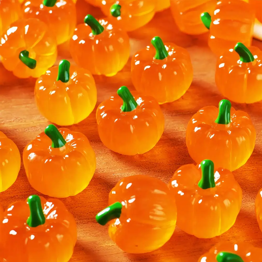 30 PCS Halloween Pumpkin Decorations, Mini Pumpkin Ornaments