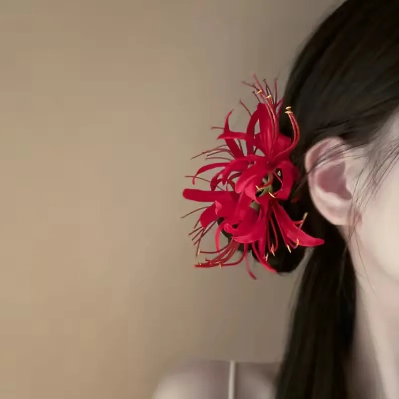 Fashionable Artistic Floral Hairpin