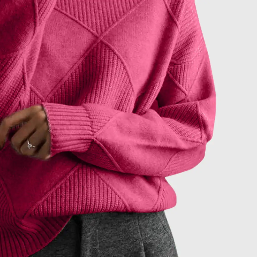 Classic Turtleneck Knit Sweater