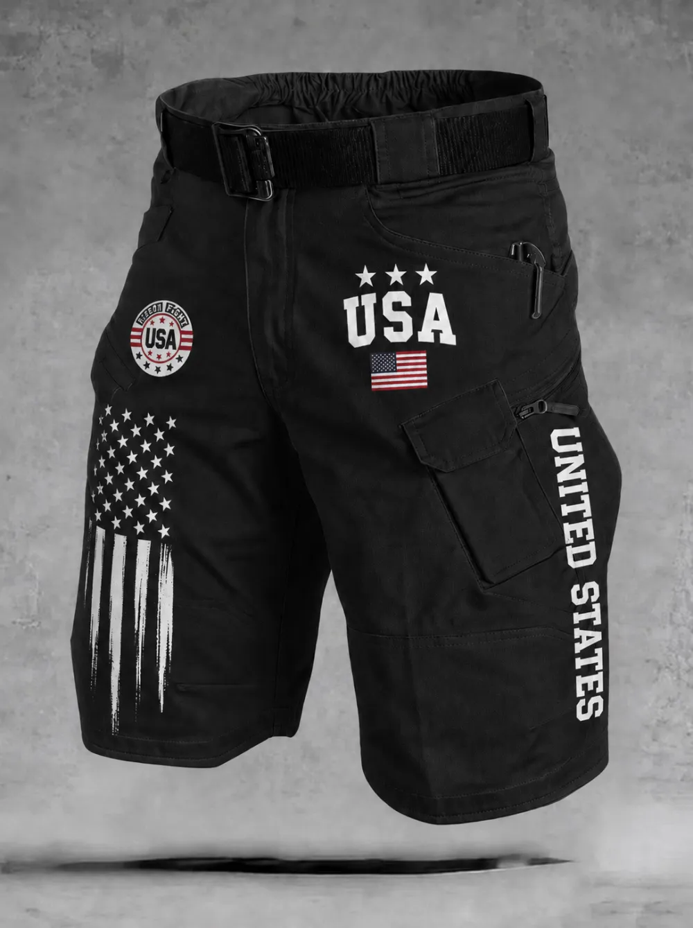 Men's USA 250th Anniversary Flag color-blocked cargo pants