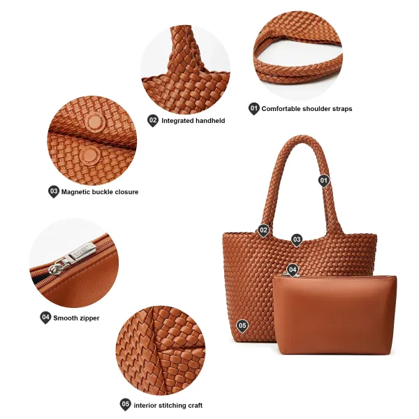Large Capacity Classic Shoulder Bag