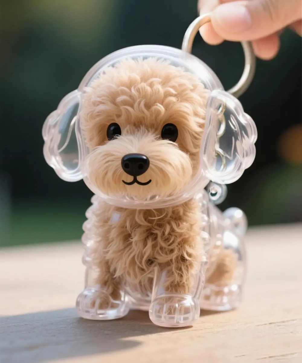 🎉Pet Hair Storage Keychain, the keychain for storing your cute pet's hair, is now on 50% off!