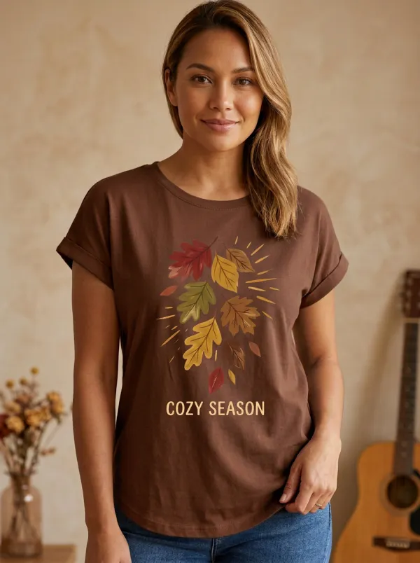 Product Name Burnt Printed Women's Graphic T-Shirt