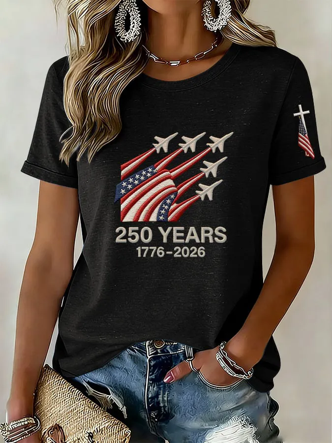 Women's Casual U.S. 250th Anniversary T-Shirt